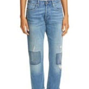 Rag and Bone Rosa Distressed Boyfriend Jeans